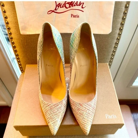 Christian Louboutin So Kate 120 Unicorn suede leather Pumps. EU 42. - Picture 3 of 16